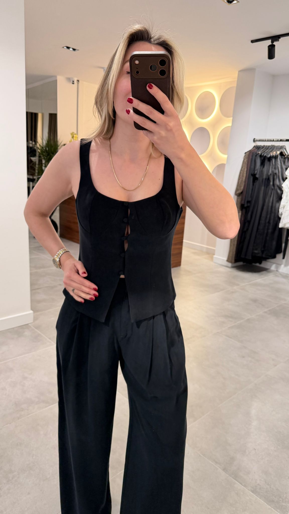 3335-DÜĞME DTY YELEK