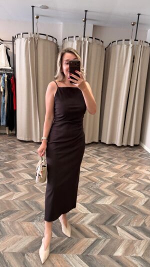 91479-BÜZGÜLÜ MİDİ ELBİSE