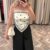 8423-PUANTİYE SATEN BLUZ