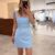 12419-KEMERLİ MİNİ ELBİSE