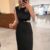 261782-BEL TOKALI ELBİSE
