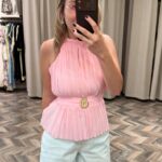 7061-PLİSE BLUZ