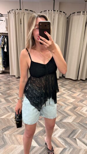 32768-ASKILI DANTEL TOP