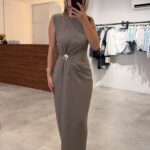 251633-PİLELİ TOKA DTY ELBİSE