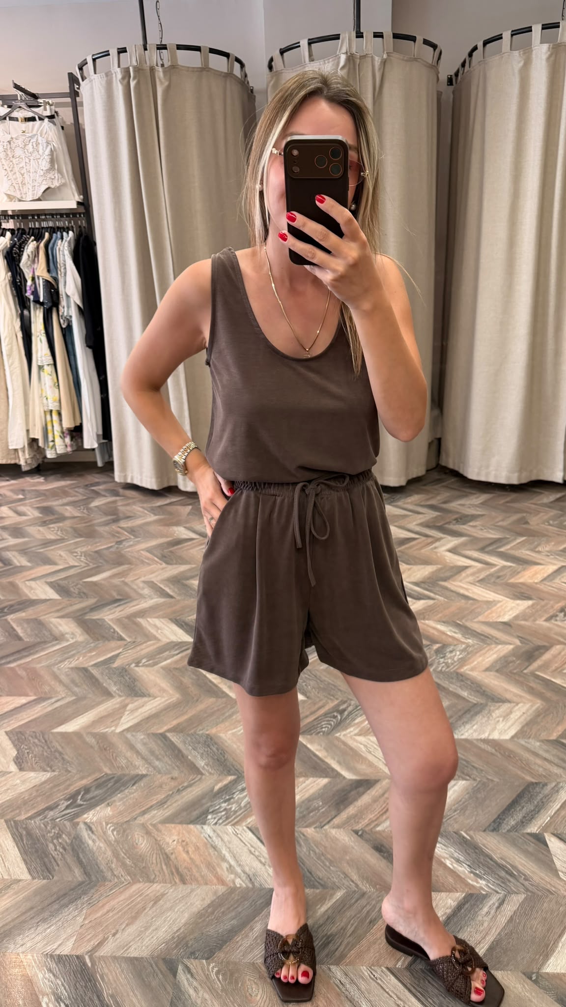 257248-MODAL BLUZ ŞORT TAKIM