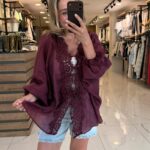 5108-DANTELLİ GÖMLEK