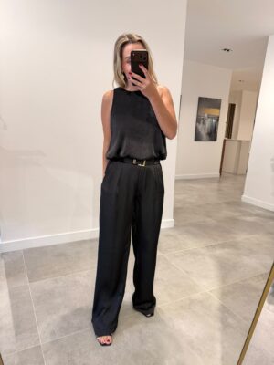 31743-KEMERLİ SATEN PANTOLON
