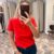 32779-BİSİKLET YAKA T-SHİRT