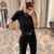 10779-BİSİKLET YAKA KISA KOL TRİKO