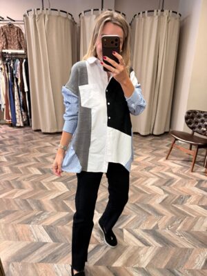 261111-KOLLARI SİMLİ GÖMLEK