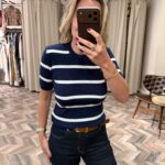 6269-SAÇ ÖRGÜ KISA KOL TRİKO