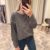 9064-TAŞLI ÖRME BLUZ