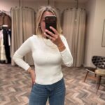 5068-KOLU YIRTMAÇLI TSHIRT