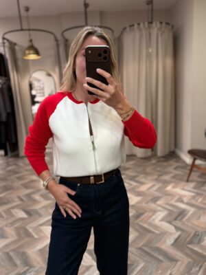 6764-ÇİFT RENK HIRKA