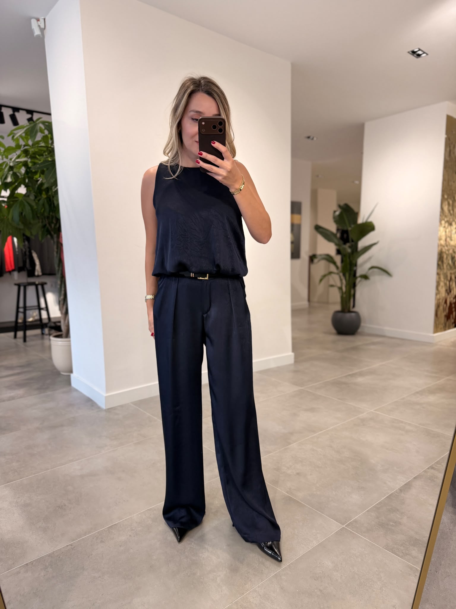 31743-KEMERLİ SATEN PANTOLON
