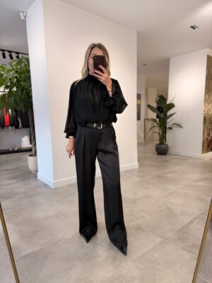 31743-KEMERLİ SATEN PANTOLON