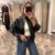 60836-BOMBER DERİ CEKET